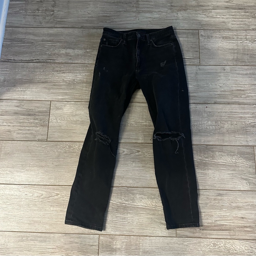 Joe’s Jeans Black Distressed Jeans